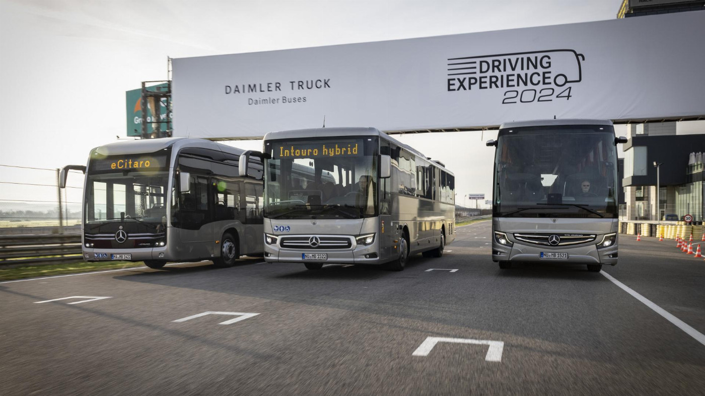Beitragsbild - Daimler Buses präsentiert Innovationen am Circuito del Jarama