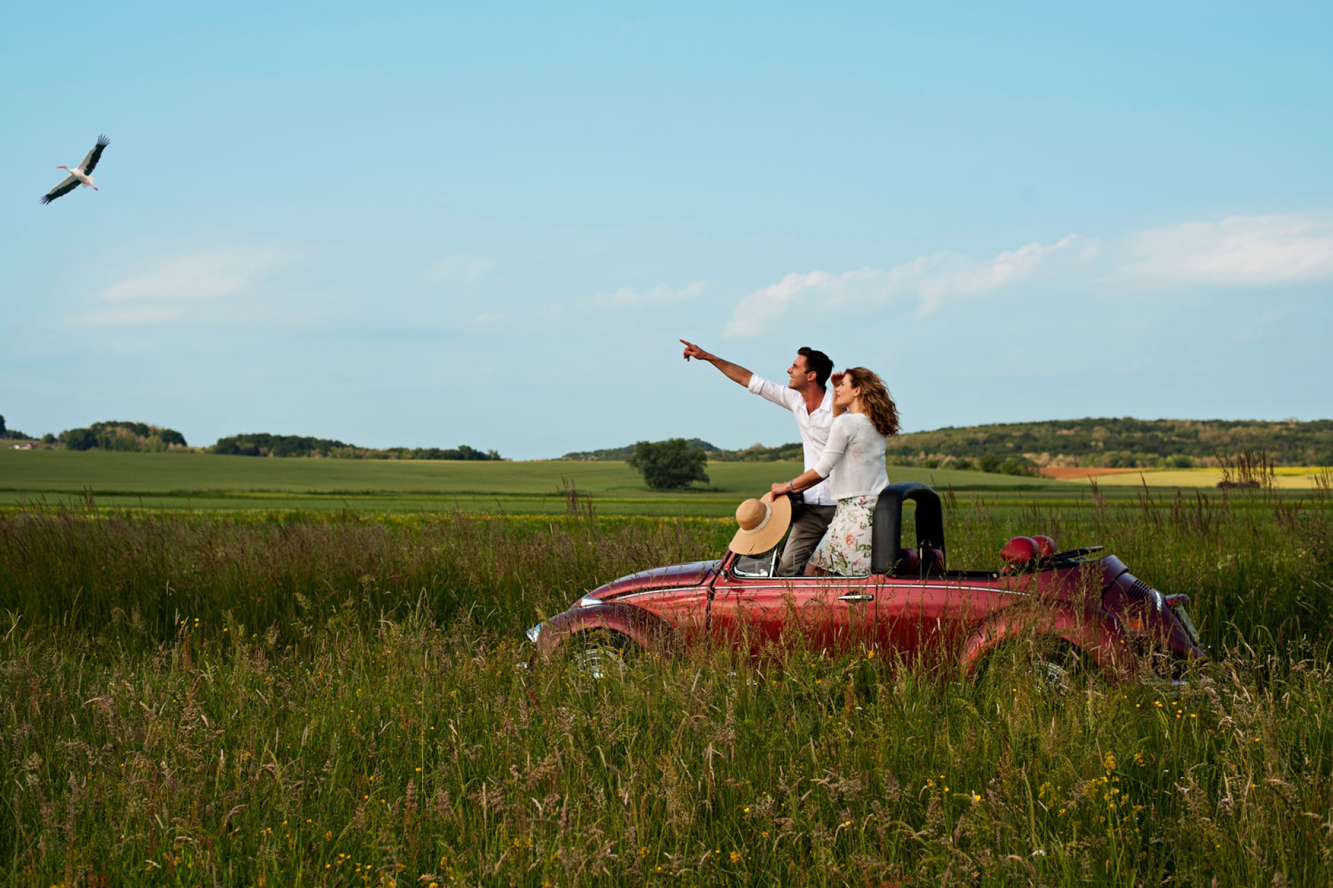 Slideshow Bild - Eine Rundfahrt mit dem Auto bietet faszinierende Einblicke in die Natur Sloweniens.